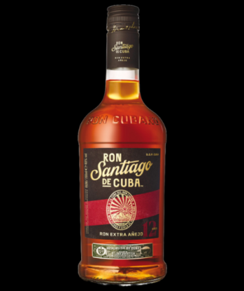 Ron Santiago de Cuba extra añejo 12