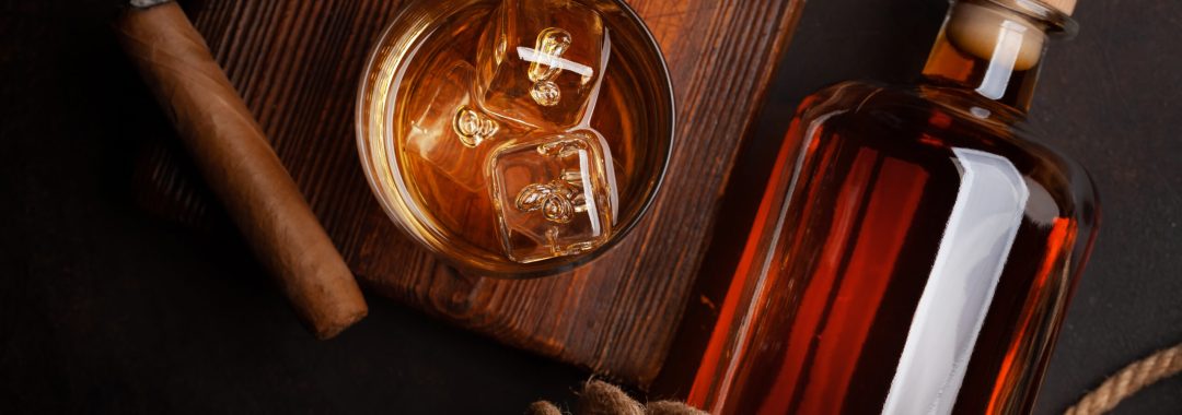 Degustazione di rum e whisky